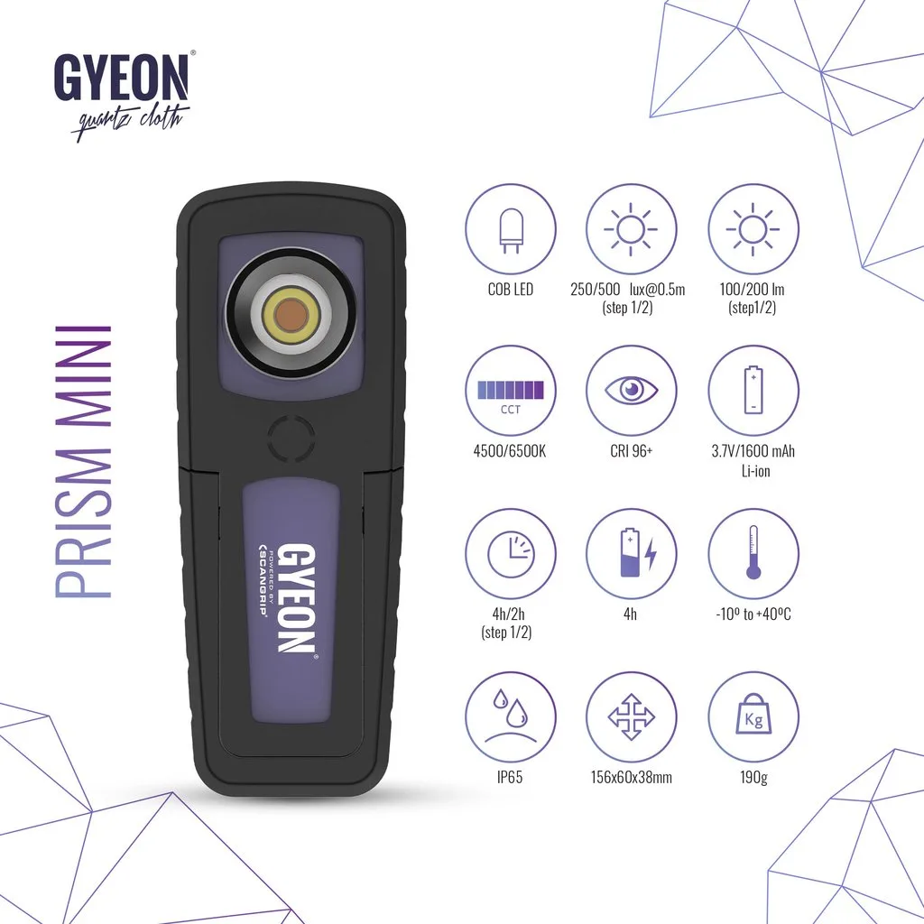 Linterna de Inspección Gyeon Q²M Prism Mini by Scangrip